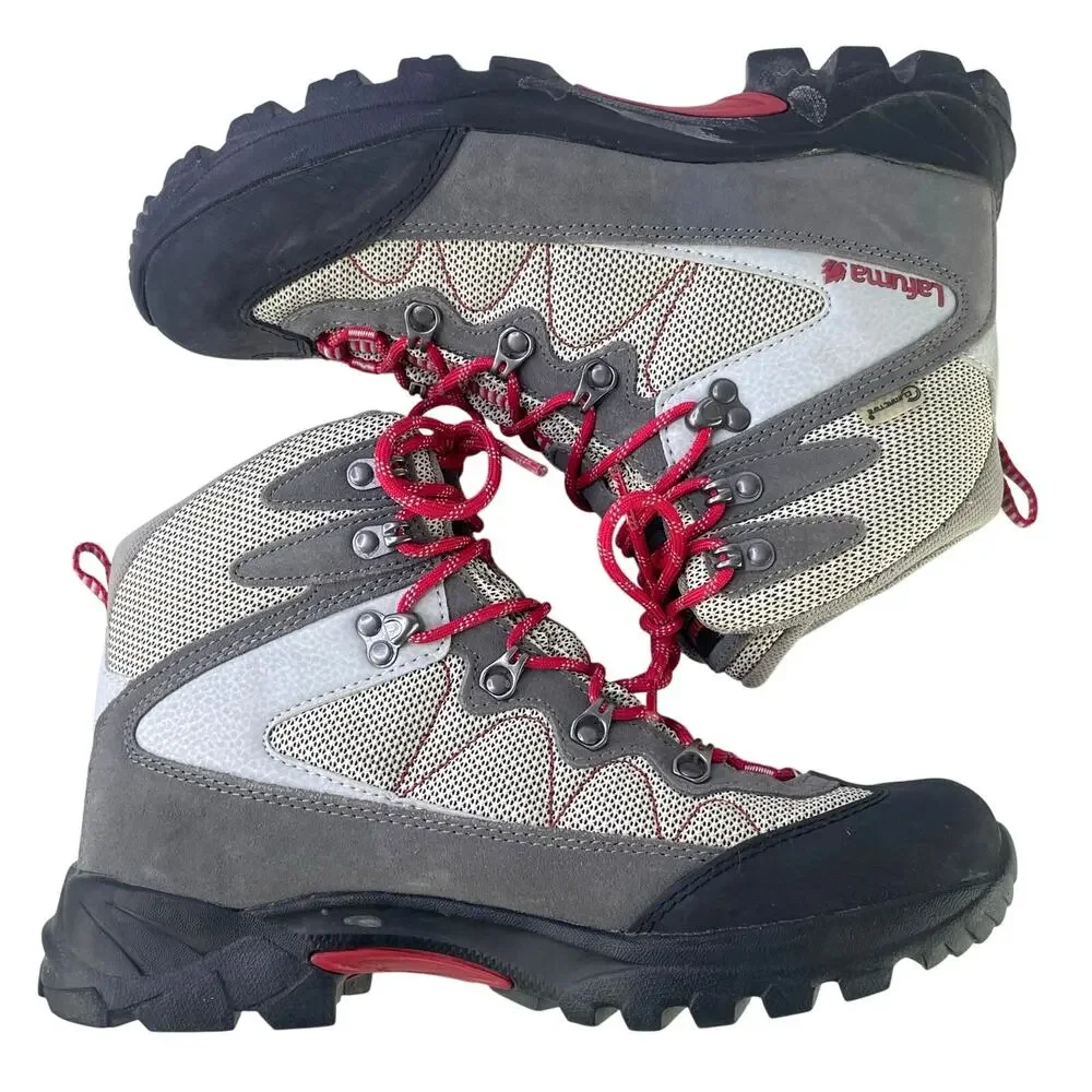 Lafuma Womens Argentera Grey Trekking Hiking Trail Ankle Boots Outdoors Size 8.5